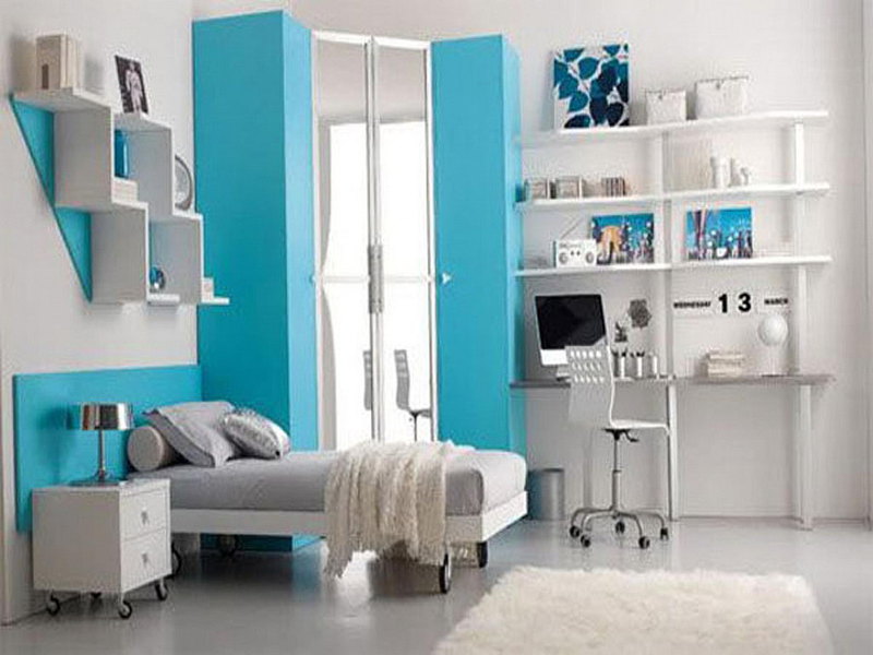 Navy Blue Bedroom Designs For Teenage Girls