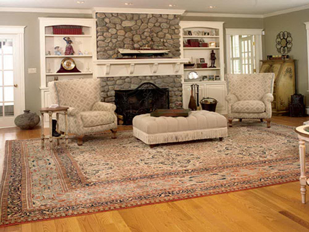 Some Photos of Living Room Rug as Decor Idea Interior
