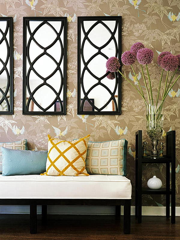 Some Living Room Wall Decor Mirrors Ideas (21 photo) - Interior Design