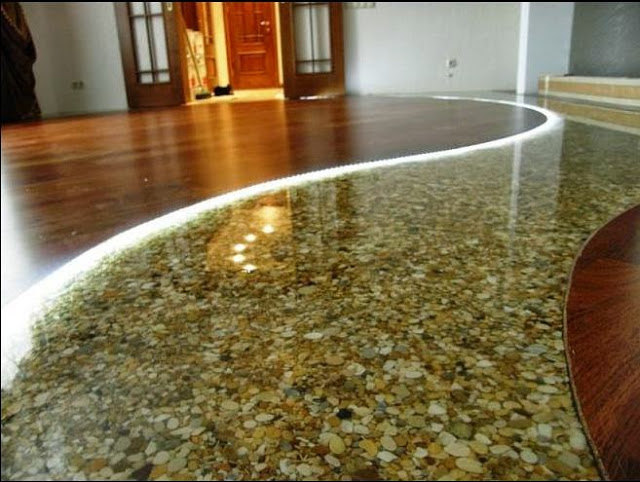 3D self leveling floor compound, 3D flooring for living room