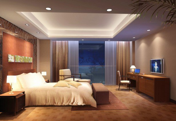 Bedroom, Bedroom Light Fixtures Ceiling: Ceiling Bedrom Design