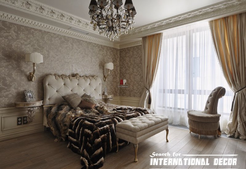 crawel molding for luxury bedroom interior