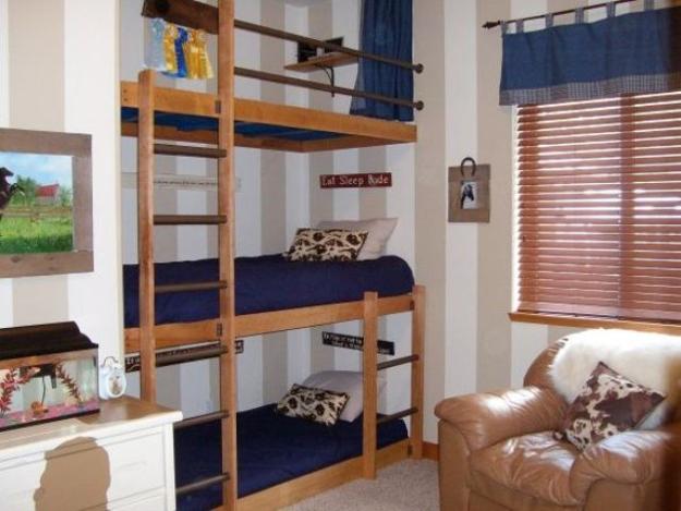 30 Three Children Bedroom Design Ideas