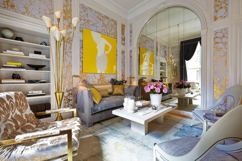 design ideas for living room 21st Century Elegance