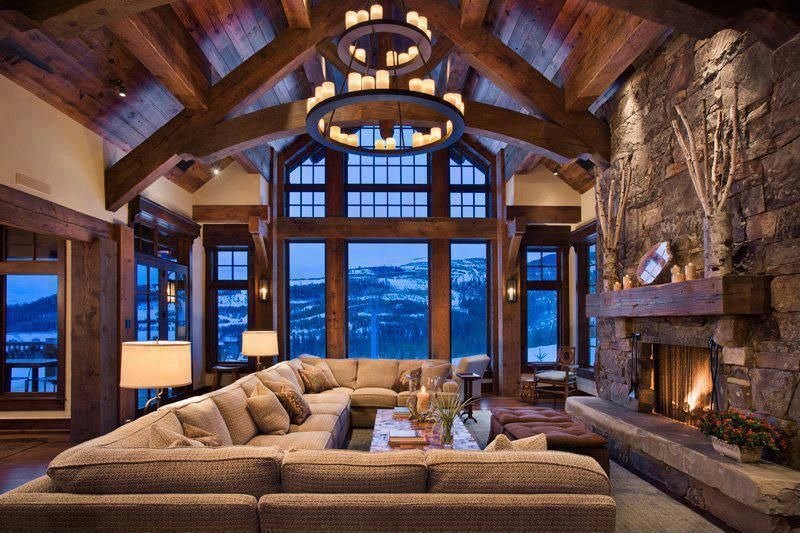 Luxurious Ski Lodge