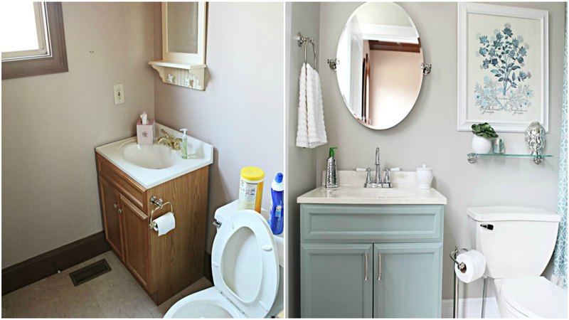 bathroom makeovers on a tight budget