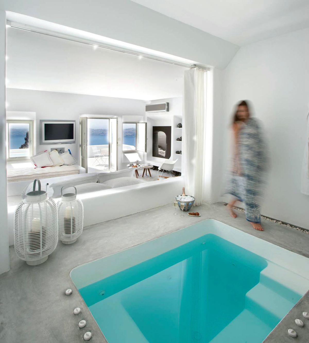 Hotel Rooms with Pools Inside