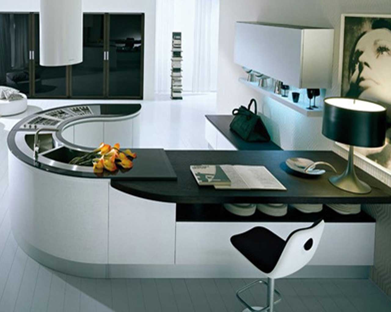 Concept Of The Ideal Kitchen Decorating For Minimalist House Interior