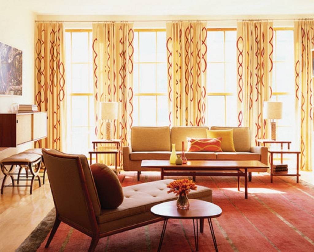 25 Cool Living Room Curtain Ideas For Your Farmhouse ...
