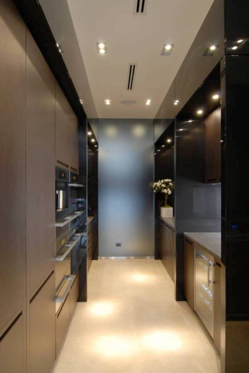 37 Examples Of Galley Kitchen Lighting That Looks Very