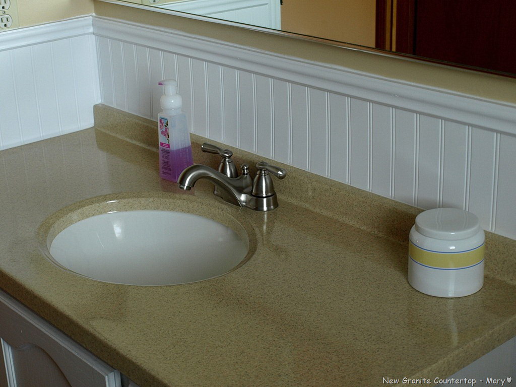 How to Cover Dated Bathroom Tile with Wainscoting