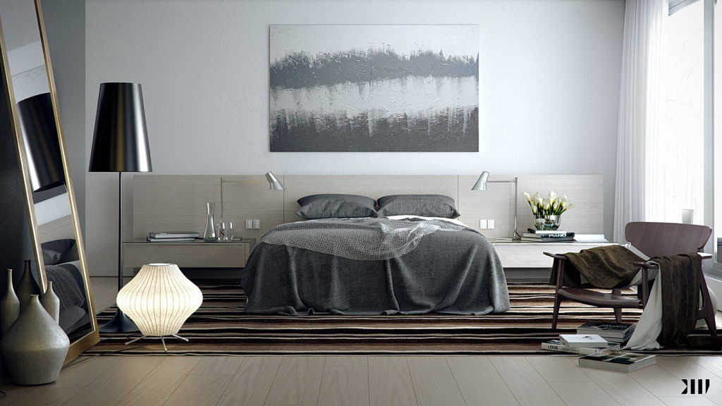 Gray bedroom ideas