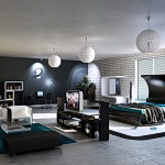 Black bedroom designs ideas