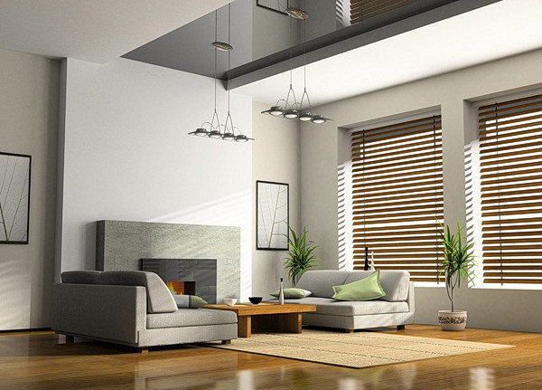 Design idea with venetian blinds