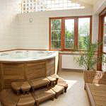 Soaking Tub Inspires Zen Bathroom