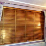 Wood Venetian blinds