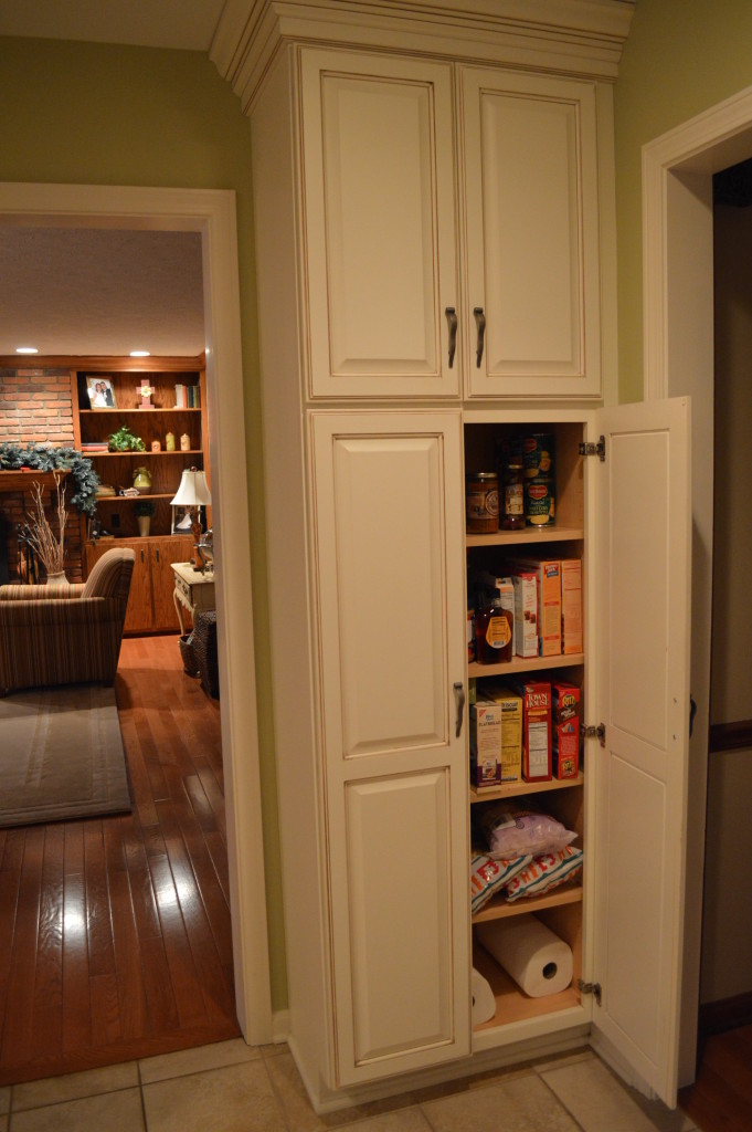 Built-in pantry cabinet