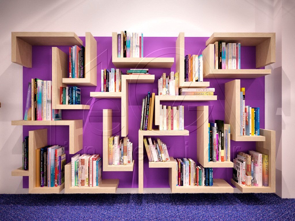 Modern bookcase design ideas