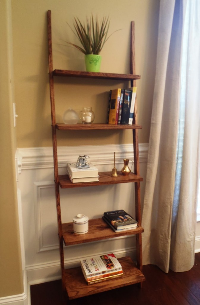 Ladder bookshelves