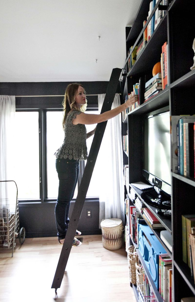 Ladder bookshelves walmart