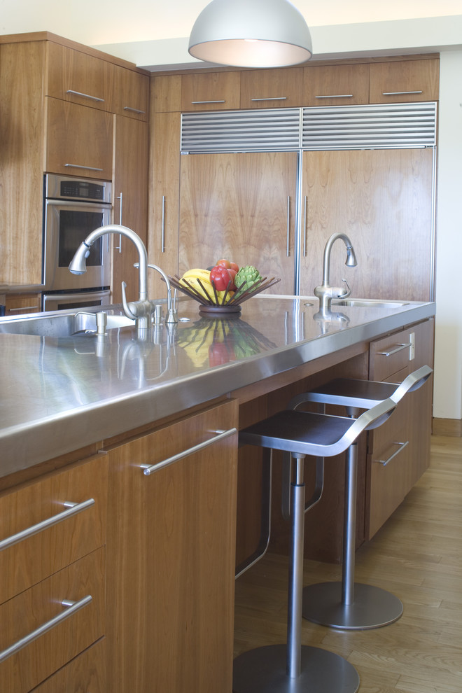 Stainless steel sink in kitchen - Interior Design Inspirations