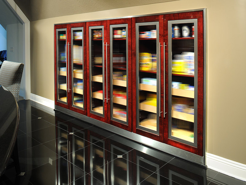 Wall pantry cabinet