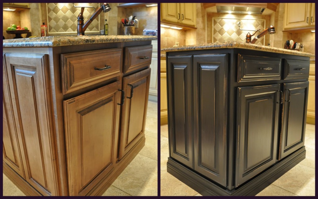 Reface Cabinets - Before & After Photos