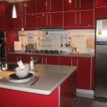kidkraft vintage red kitchen cabinets