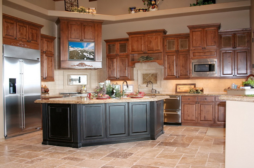kitchens with oak cabinets pictures