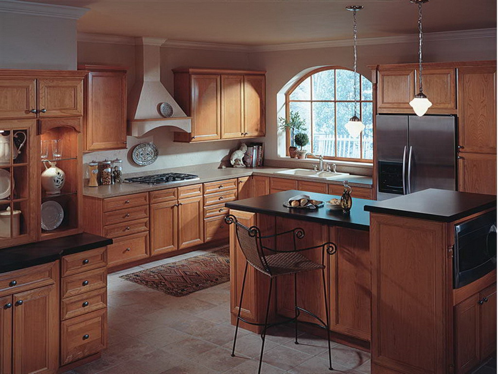 maple kitchen cabinets pictures