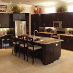 pictures of black kitchen cabinets