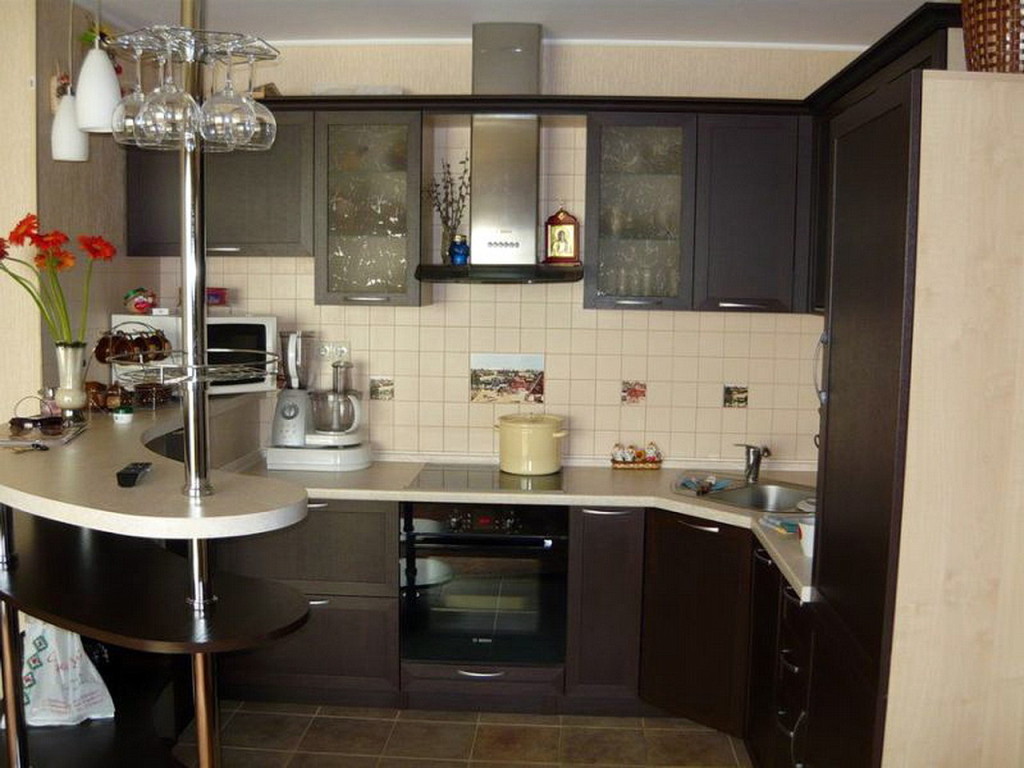 pictures of kitchen cabinets with glass doors