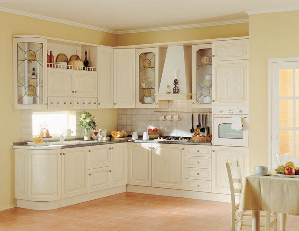 pictures of kitchens with hickory cabinets