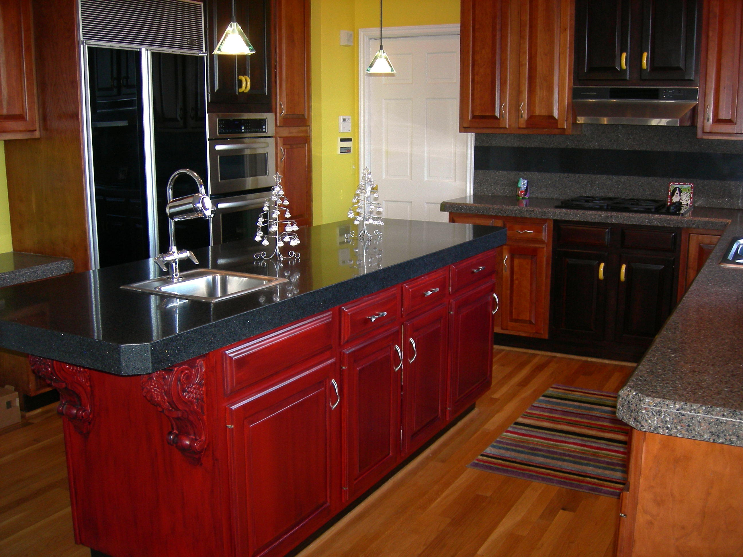 Red Kitchen Canisters Interior Design Inspirations