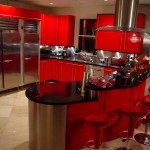 red kitchen decor