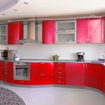 red kitchen wallpaper