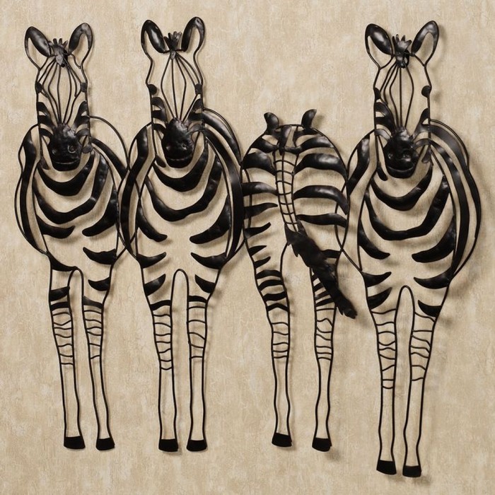 Zebras Metal Wall Sculpture Design. Zebras Metal Wall Sculpture Design.