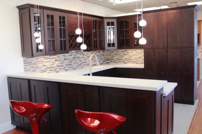 Beech Espresso Kitchen Cabinet Beech Espresso Kitchen Cabinet