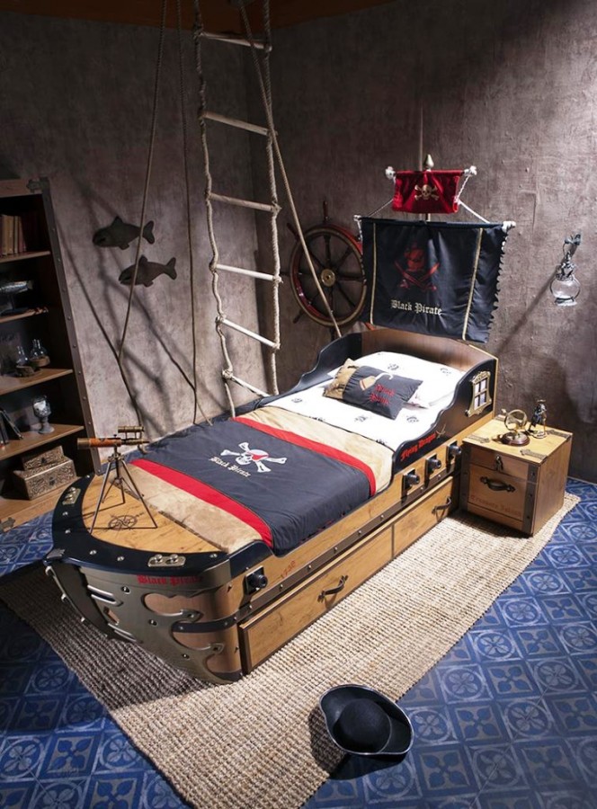 Captain Armada Bed For Toddlers