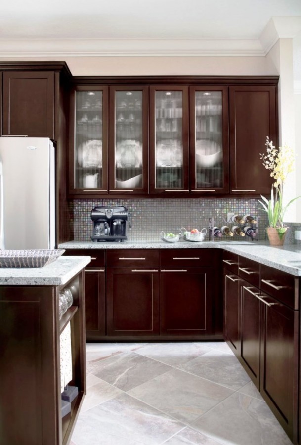 Sonoma Maple Espresso Kitchen Cabinet Sonoma Maple Espresso Kitchen Cabinet