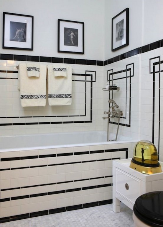 Classic Decor With Black And White Tile Classic Decor With Black And White Tile