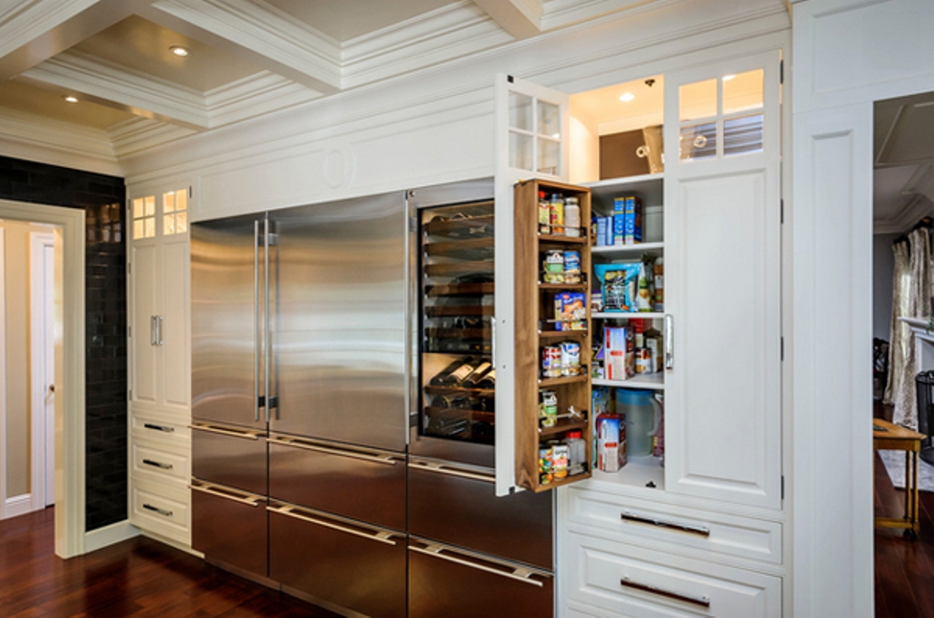 Classic White Kitchen Pantry