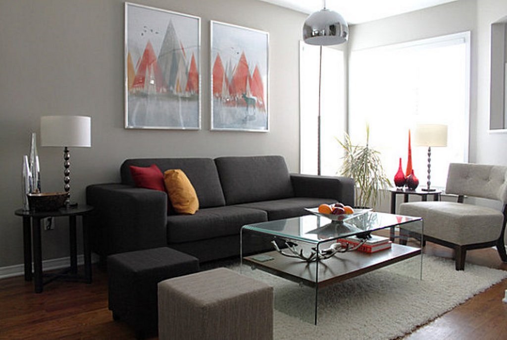Gray Living Room