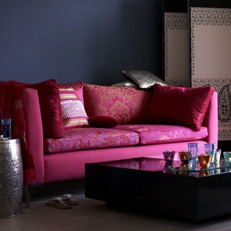 Indigo Blue and Pink Indigo Blue and Pink