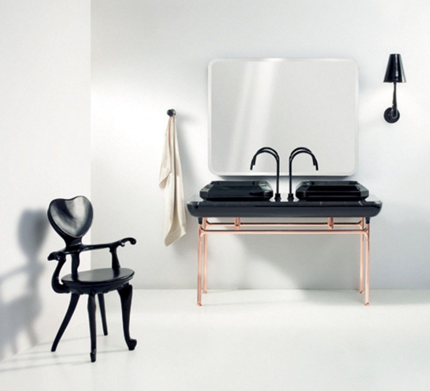 Minimalist Art Deco Bathroom Minimalist Art Deco Bathroom
