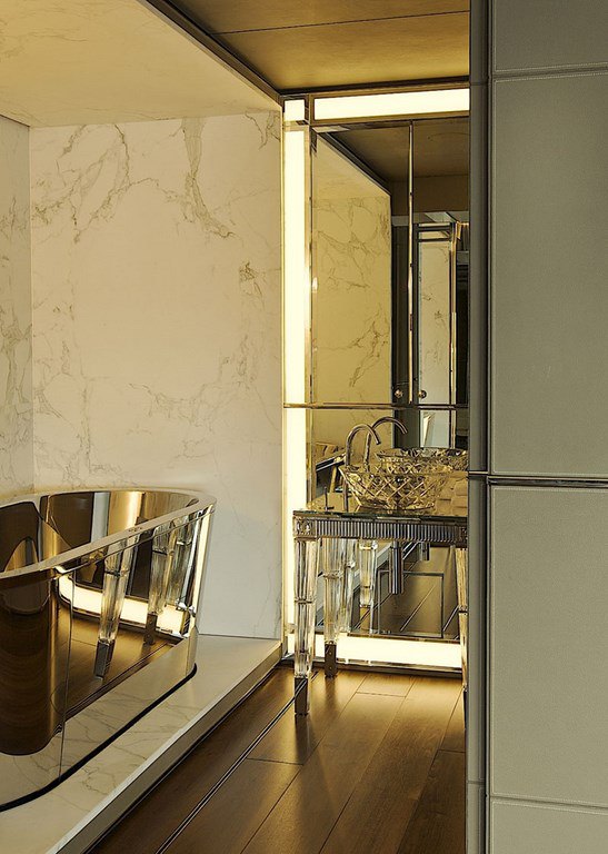 Stylish Art Deco Bathroom Stylish Art Deco Bathroom