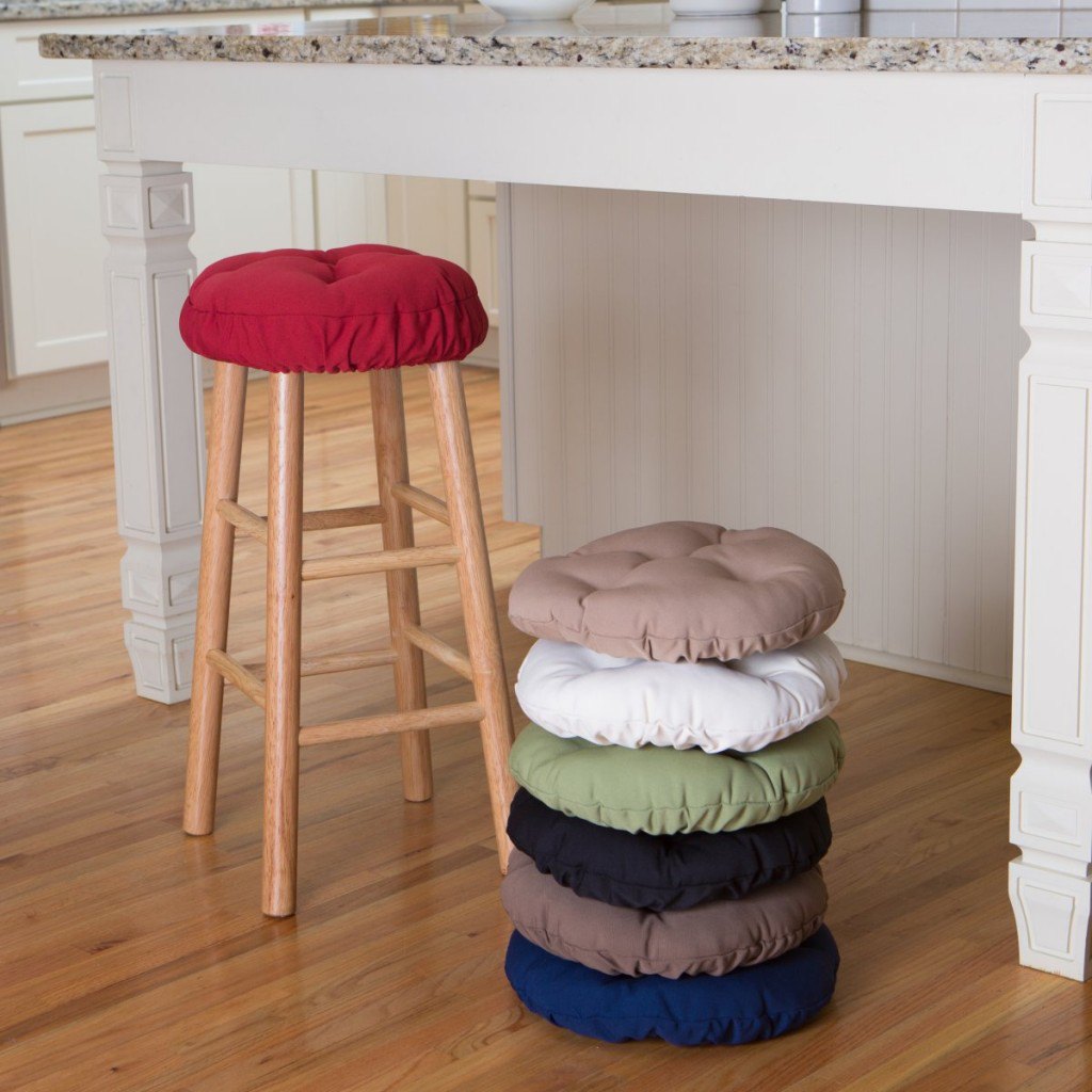 Cool Upholistered Backless bar Stool