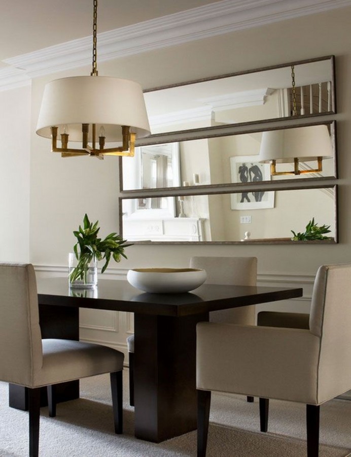Refresh the Dining Room with Mirrors