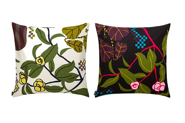 Colorful pillows from Marimekko