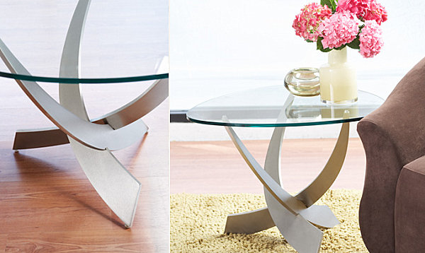 Metal accent tables from Scandinavian Design